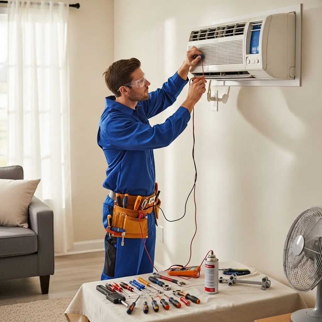 Başakşehir Grundig Grundig klima gaz dolumu ve bakım – Enerji verimliliği artırıldı. - Teknik servis örneği
